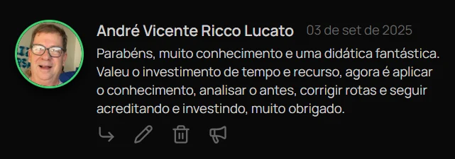 Depoimento de André Vicente Ricco Lucato